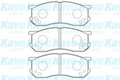 KAVO PARTS bp9119 -  Комплект тормозных колодок, дисковый тормоз